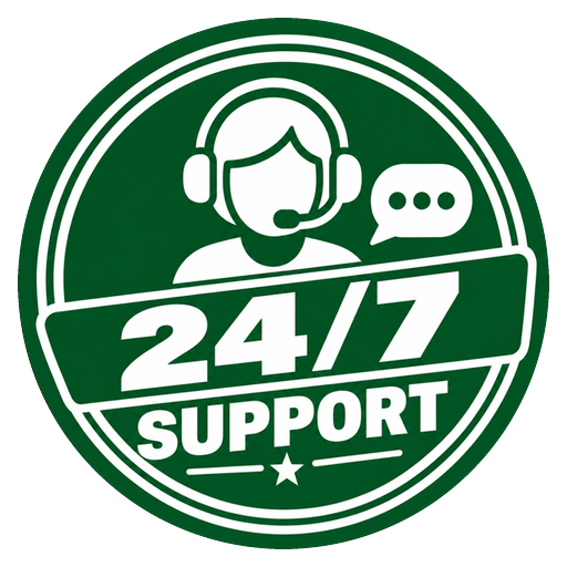 24/7 Support