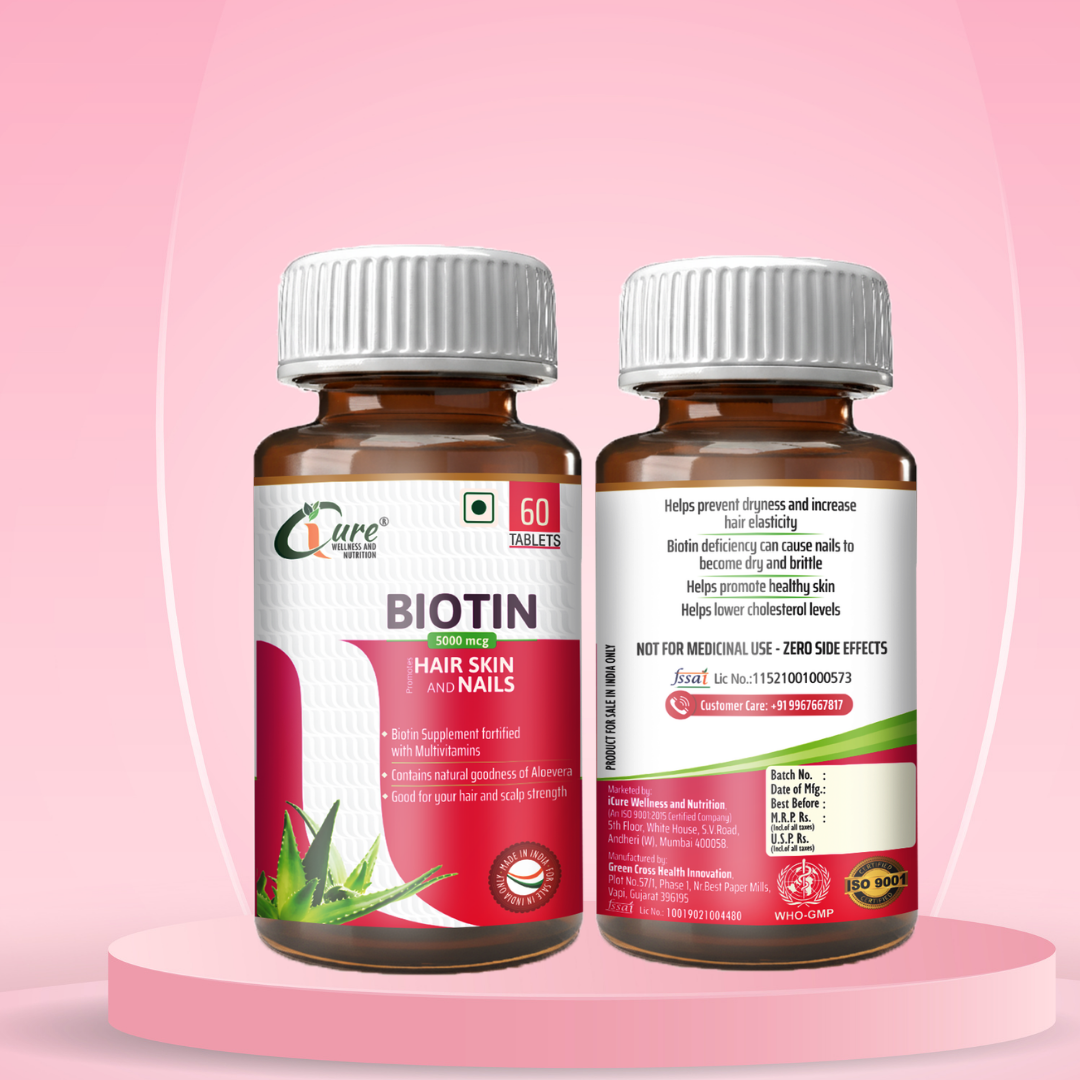 iCure Biotin Hair, Skin & Nails thumbnail 8